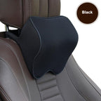 Car Seat Headrest Pillow Auto Memory Foam Car Neck Pillow Seat Head Support Lumbar Support For Office Chair Cushion Car Neck Headrest Pillow Car Accessories Cushion Auto Seat Head Support Neck Protector Automobiles Seat Neck Rest Car Neck For Car Auto Stevvex