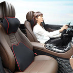 Car Seat Headrest Pillow Auto Memory Foam Car Neck Pillow Seat Head Support Lumbar Support For Office Chair Cushion Car Neck Headrest Pillow Car Accessories Cushion Auto Seat Head Support Neck Protector Automobiles Seat Neck Rest Car Neck For Car Auto Stevvex