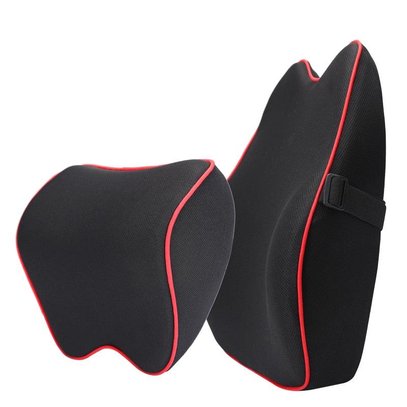 Car Seat Headrest Pillow Auto Memory Foam Car Neck Pillow Seat Head Support Lumbar Support For Office Chair Cushion Car Neck Headrest Pillow Car Accessories Cushion Auto Seat Head Support Neck Protector Automobiles Seat Neck Rest Car Neck For Car Auto Stevvex