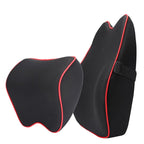Car Seat Headrest Pillow Auto Memory Foam Car Neck Pillow Seat Head Support Lumbar Support For Office Chair Cushion Car Neck Headrest Pillow Car Accessories Cushion Auto Seat Head Support Neck Protector Automobiles Seat Neck Rest Car Neck For Car Auto Stevvex