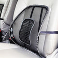 Car Seat Office Chair Massage Back Lumbar Support Mesh Ventilate Cushion Pad Car compatible with Lumbar Support with Double Breathable Seat Office Chair Massage Back Lumbar Support Mesh Ventilate Cushion Pad Black Mesh Back Lumbar Cushion for Car Driver Stevvex