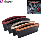 Car Seats Gap Bag Case Storage Bag PU Car Organizer Artificial Leather Pocket Slot Storage Pocket Cup Holder Car Accessories Car Seat Gap Organizer Universal Fit Storage Pockets Adjust Helps Reduce Distracted Driving & Holds Phone Money Cards Keys Stevvex