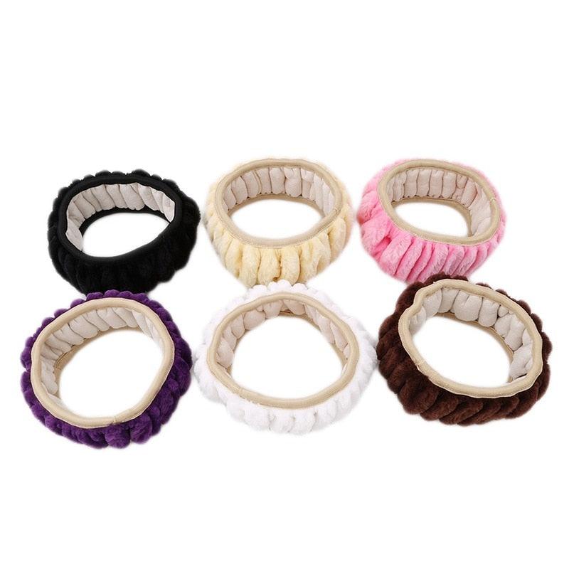 Car Steering Wheel Elastic Long Microfiber Plush Steering Wheel Cover Gearshift Handbrake Cover Protector Decoration Warm Super Thick Plush Collar Soft Car Steering Wheel Cover Decoration Warm Super Thick Plush Collar Soft Black Pink Women Man Stevvex