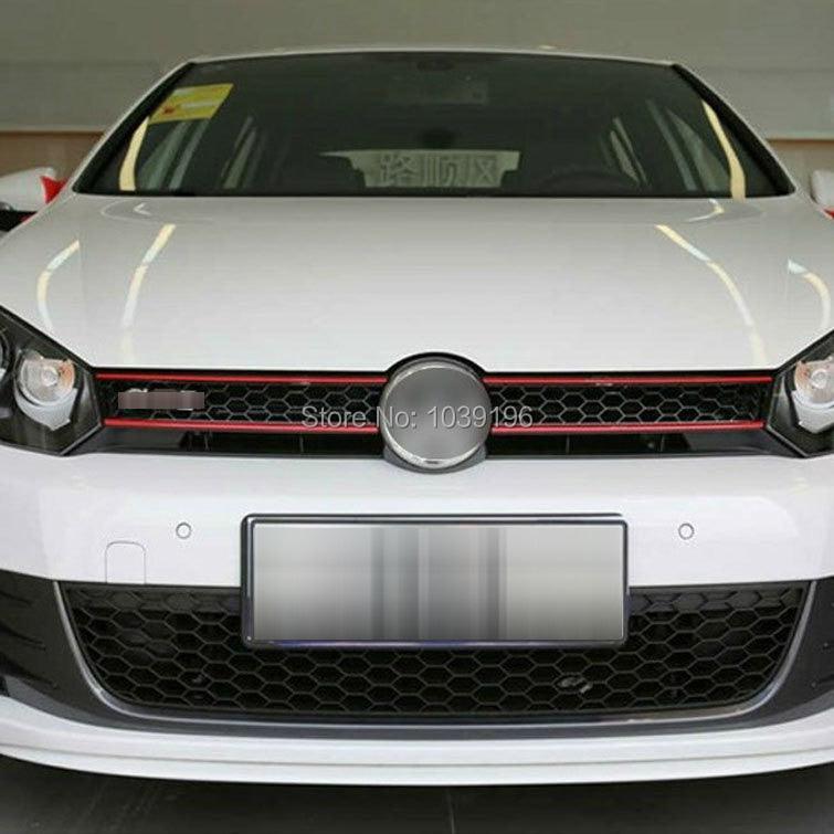 Car Styling Fashion Front Grills Stickers Car Accessories Decorative Car Body Decals Grille Trim Center Mesh Strip Sticker Cover Guards Compatible Decorative Auto Body Stickers for Cars Motorcycles Stevvex