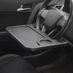 Car Table Steering Wheel Eat Work Cart Drink Food Coffee Goods Auto Steering Wheel Desk Holder Tray Car Laptop Computer Desk Mount Stand Seat Table Back Seat Headrest Tray for Eating Food Drink Writing Laptop Steering Wheel Tray Stevvex