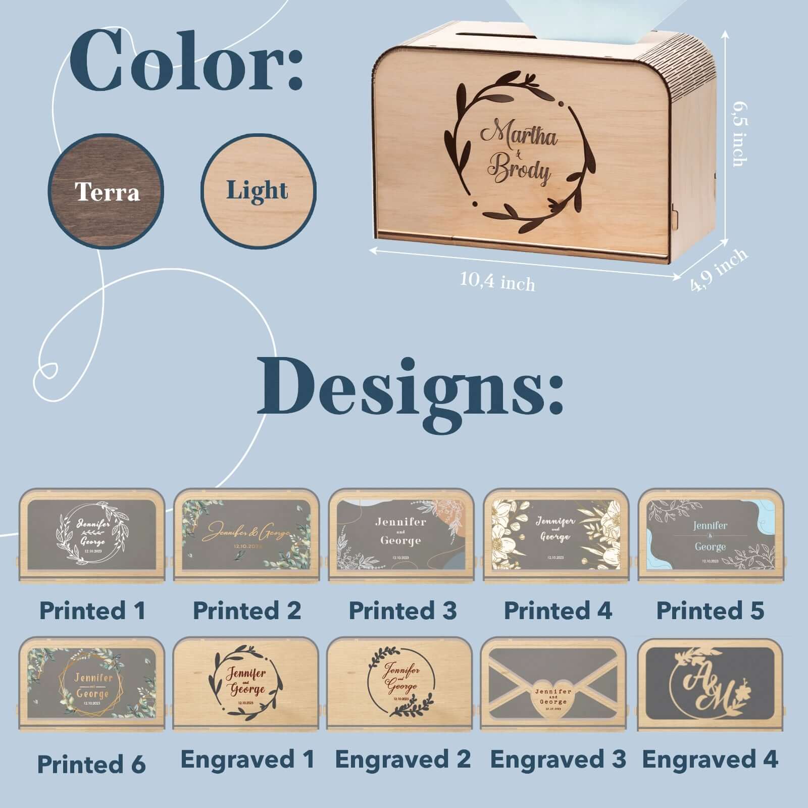 Wedding Card Box - SJB-DIAMOND ELITES
