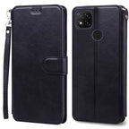 Card Holder Leather Protective Phone Case For Xiaomi Redmi 9C Case Luxury Leather Wallet Phone Case For Xiaomi Redmi 9C NFC Redmi9C 9 C NFC Flip Cover Shell