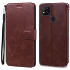 Card Holder Leather Protective Phone Case For Xiaomi Redmi 9C Case Luxury Leather Wallet Phone Case For Xiaomi Redmi 9C NFC Redmi9C 9 C NFC Flip Cover Shell
