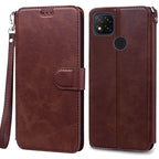 Card Holder Leather Protective Phone Case For Xiaomi Redmi 9C Case Luxury Leather Wallet Phone Case For Xiaomi Redmi 9C NFC Redmi9C 9 C NFC Flip Cover Shell