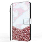 Card Holder PU Leather Wrist Strap Protective Wallet Case Marble Leather Case For Xiaomi Redmi Note 11S 11 Pro 5G Flip Cover Stand Wallet Book Case For Redmi Note11S 11Pro 5G 2022 Stevvex
