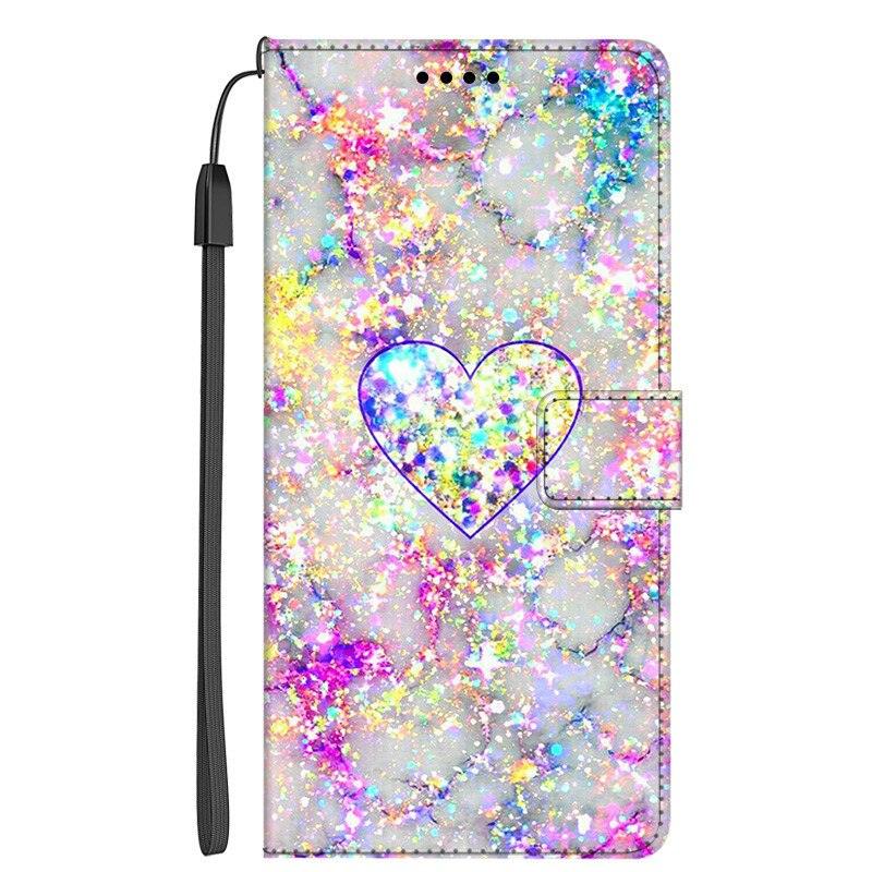 Card Holder PU Leather Wrist Strap Protective Wallet Case Marble Leather Case For Xiaomi Redmi Note 11S 11 Pro 5G Flip Cover Stand Wallet Book Case For Redmi Note11S 11Pro 5G 2022 Stevvex