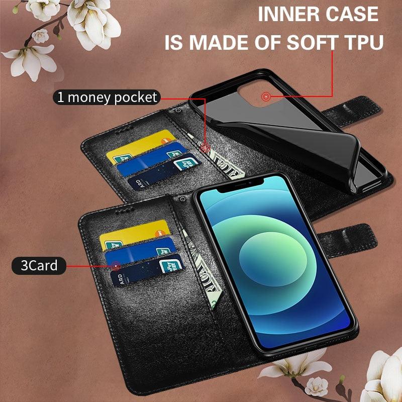 Card Holder PU Leather Wrist Strap Protective Wallet Case Marble Leather Case For Xiaomi Redmi Note 11S 11 Pro 5G Flip Cover Stand Wallet Book Case For Redmi Note11S 11Pro 5G 2022 Stevvex