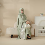 Cardigan Abaya, Western Style Abaya (MOA061) - SJB-DIAMOND ELITES