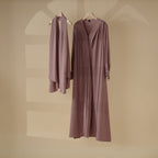 Cardigan Abaya, Western Style Abaya (MOA061) - SJB-DIAMOND ELITES