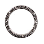 Cars One-Key Engine Start Stop Ignition Push Button Switch Cover Decorative Rhinestone Diamond Crystal Ring Car Parts Push to Start Button Cover Crystal Rhinestone Car Ring Emblem Sticker Bling Accessories for Women Stevvex