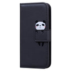Cartoon Animal Cute Leather Wallet Flip Case Creative Magnetic Protective Cover Lovely Animal Flip Leather Phone Case For iPhone 13 12 11 Pro X XS XR Max Card Holder Funny Phone Cover Stevvex