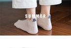 Cartoon Anime Embroidered Boat Socks Ins Trend Moon Cute Sweet Cat Socks Slippers Happy Funny Cotton Girl Socks Cute Short Boat Socks For Men And Women Stevvex