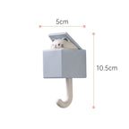 Cartoon Cat Hook Self Adhesive Dormitory Bedroom Door Hangers Hooks Key Umbrella Towel Cap Coat Rack Wall Animal Decoration Rack Non-Marking Hook Nail-Free Animal Hook Entrance Key Strong Sticking Hook Stevvex