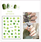 Cartoon Characters Plants Animals Forest Flowers Small Fresh Flowers 3D Nail Stickers Hyuna Style Nail Patch Waterproof Self Adhesive Nail Decals for Nail Art Decoration Including Hearts Stars Letters Bowknot Leaves Flowers Plants Fruits Butterflies