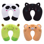 Cartoon Kids U-shaped Pillow Plush Neck Pillow Nap Pillow Lunch Break Pillow Cervical Pillow Travel Pillows Multi-Color Cartoon U Shaped Neck Pillow Comfortable Travel Pillow Inflatable Pillow Neck Pillow Lightweight Soft Pillows Comfortable for Children