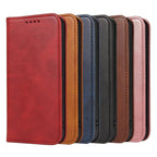 Case for iPhone 12 Pro Max mini Case on for iPhone 11 7 8 Plus X XR XS Luxury Leather Flip Cover PU Leather iPhone Wallet Case Black Kickstand Card Holder Flip Phone Cover