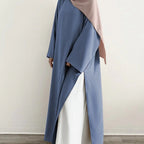 Casual Fashion Slit Abaya (MA063) - SJB-DIAMOND ELITES