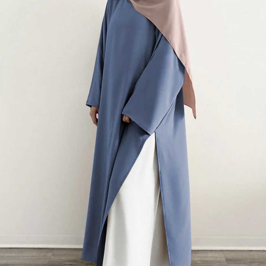Casual Fashion Slit Abaya (MA063) - SJB-DIAMOND ELITES