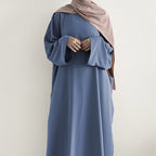 Casual Fashion Slit Abaya (MA063) - SJB-DIAMOND ELITES