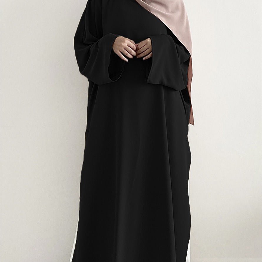 Casual Fashion Slit Abaya (MA063) - SJB-DIAMOND ELITES