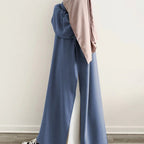 Casual Fashion Slit Abaya (MA063) - SJB-DIAMOND ELITES