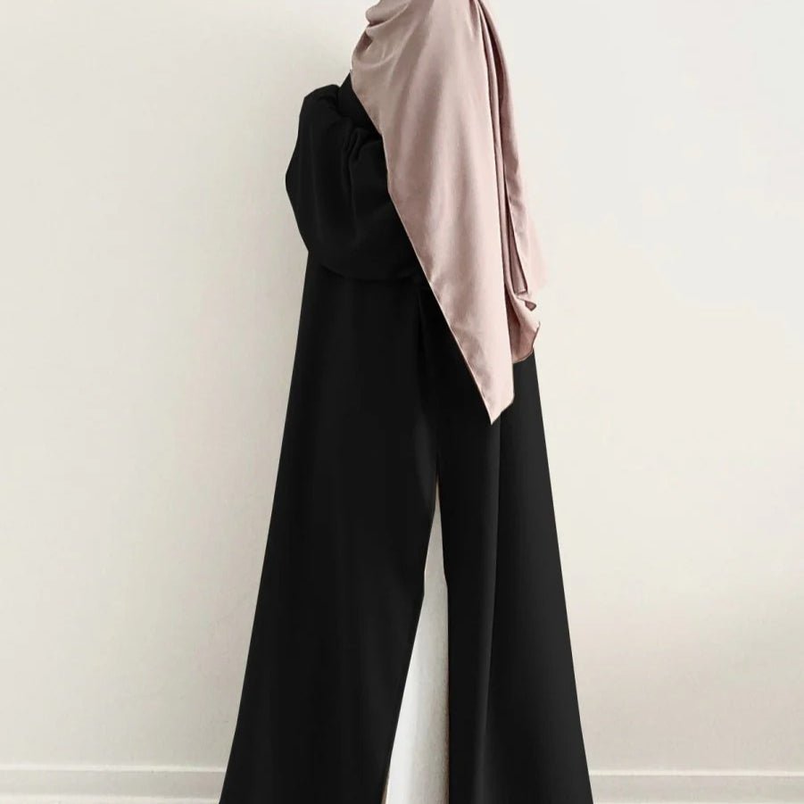Casual Fashion Slit Abaya (MA063) - SJB-DIAMOND ELITES