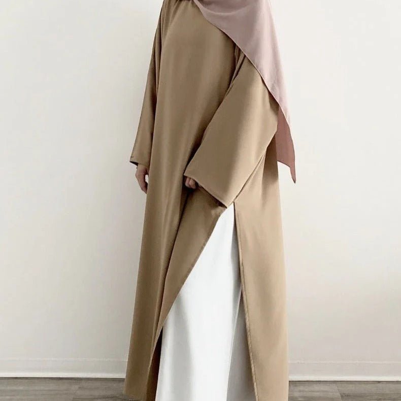 Casual Fashion Slit Abaya (MA063) - SJB-DIAMOND ELITES