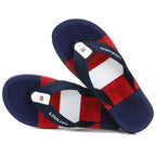 Casual  Men Blue Summer Flip Flops High Quality Men Flip Flops Breathable Beach Slippers Outdoor Cool Simple Design Comfortable Walking Sandals Stevvex
