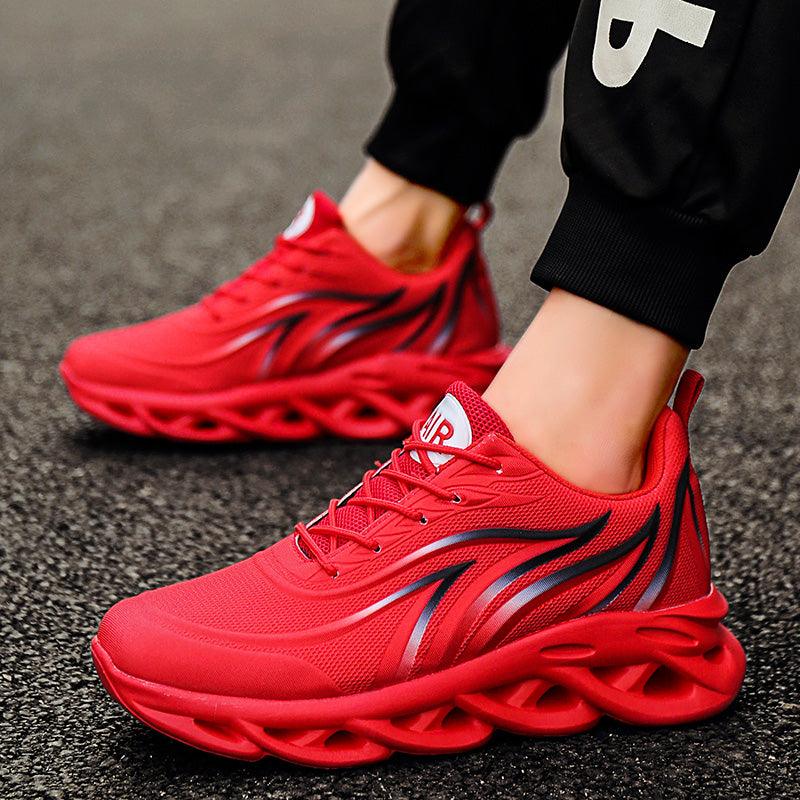 Casual Men's Running Sneakers Light Blade Breathable Comfortable Lightweight Men Jogging Breathable Tennis Sport Shoes For Workout Walking Outdoor Sport Gym Stevvex