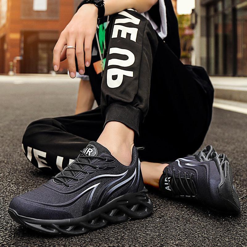 Casual Men's Running Sneakers Light Blade Breathable Comfortable Lightweight Men Jogging Breathable Tennis Sport Shoes For Workout Walking Outdoor Sport Gym Stevvex