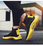 Casual Shoes Men Breathable Autumn Summer Mesh Shoes Sneakers Fashionable Breathable Lightweight Movement Running Shoes Mesh Workout Casual Sports Sneakers Stevvex