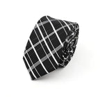 Casual Skinny Men Ties Fashion Polyester Comfortable Striped Necktie Business Design Formal Slim Office Necktie For Men Stevvex