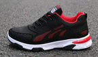 Casual Sneakers Cushioning Outdoor Running Shoes For Men Non-slip Sport Shoes Professional Athletic Training Men Air Trail Mesh Sneakers Walking Cross Training Tennis Sports Sneakers Stevvex