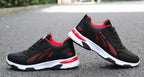 Casual Sneakers Cushioning Outdoor Running Shoes For Men Non-slip Sport Shoes Professional Athletic Training Men Air Trail Mesh Sneakers Walking Cross Training Tennis Sports Sneakers Stevvex