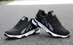 Casual Sneakers Cushioning Outdoor Running Shoes For Men Non-slip Sport Shoes Professional Athletic Training Men Air Trail Mesh Sneakers Walking Cross Training Tennis Sports Sneakers Stevvex