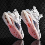 Casual Sports Socks Knit Men's Soft And Breathable Walking Fashion Luminous Sports High Top Fashion Sneakers Running Gym Sports Walking Non Slip Shoes Breathable Stylish Modern Unisex Sneakers Stevvex