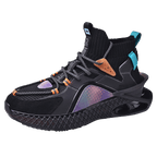 Casual Sports Socks Knit Men's Soft And Breathable Walking Fashion Luminous Sports High Top Fashion Sneakers Running Gym Sports Walking Non Slip Shoes Breathable Stylish Modern Unisex Sneakers Stevvex
