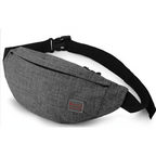 Casual Water Resistant Durable Polyester Small Outdoor Lightweight Crossbody Fanny Pack For Men Cool Sports Waist Bag Stevvex