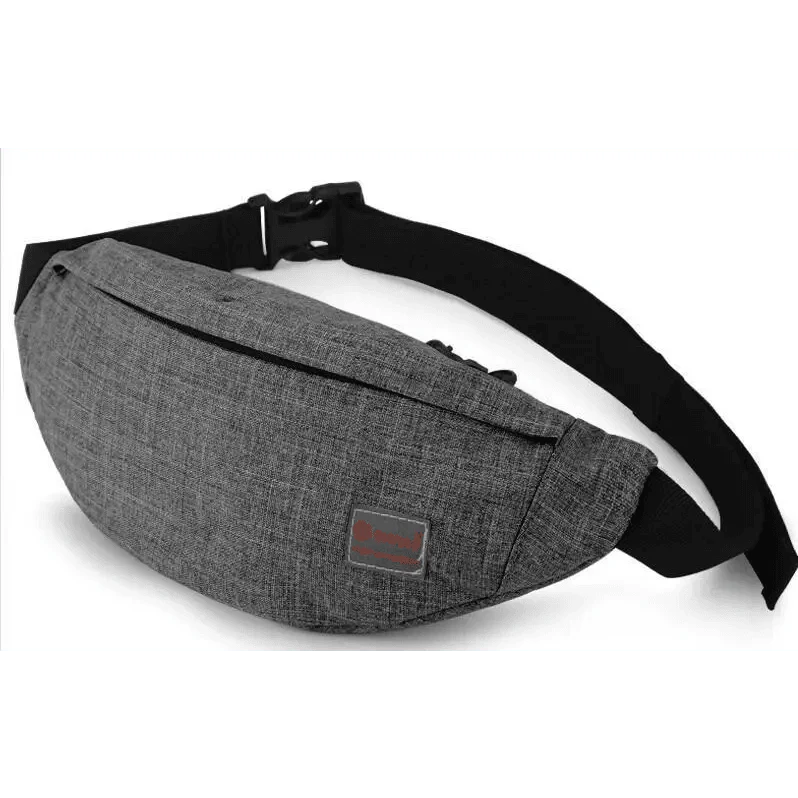 Casual Water Resistant Durable Polyester Small Outdoor Lightweight Crossbody Fanny Pack For Men Cool Sports Waist Bag Stevvex