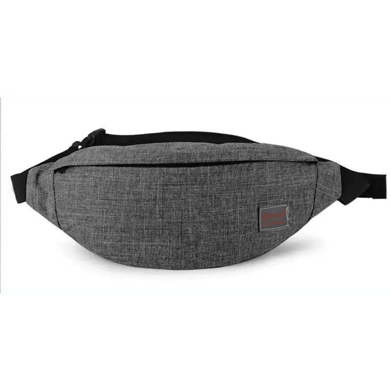 Casual Water Resistant Durable Polyester Small Outdoor Lightweight Crossbody Fanny Pack For Men Cool Sports Waist Bag Stevvex