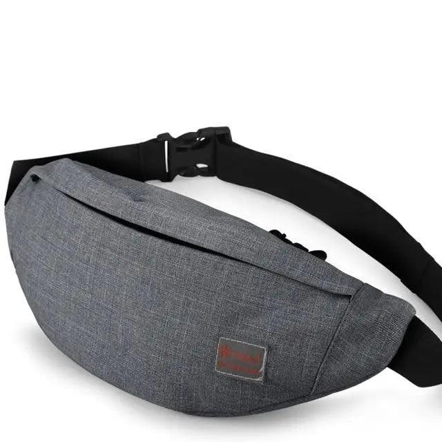 Casual Water Resistant Durable Polyester Small Outdoor Lightweight Crossbody Fanny Pack For Men Cool Sports Waist Bag Stevvex