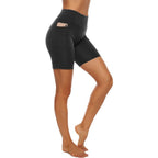 Casual Women's Yoga Pants Gym Fitness Sports Cropped Leggings Pocket Slim Pants Female Solid Color Women's Seamless Scrunch Legging Workout Leggings For Women Lift Tight Gym Yoga Home Pants Stevvex