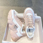 Casual Womens Blue Sneakers High Heels Platform Sports Shoes Autumn Thick Bottom Walking Breathable Vulcanized Shoes Luxury Tennis Sneakers Trainers Lace Up Fashion Design Stevvex
