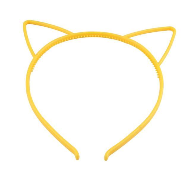 Cat Ears Head Bands Kids Fashion For Women Girls Hairband  Self Headband Party Photo Prop Animal Hair hoop Accessories Gorgeous Hair Accessories For Women Stevvex