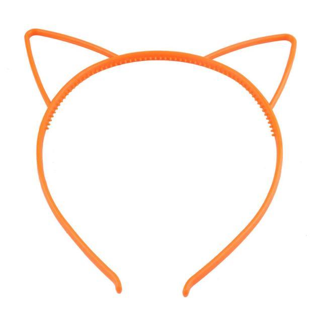 Cat Ears Head Bands Kids Fashion For Women Girls Hairband  Self Headband Party Photo Prop Animal Hair hoop Accessories Gorgeous Hair Accessories For Women Stevvex